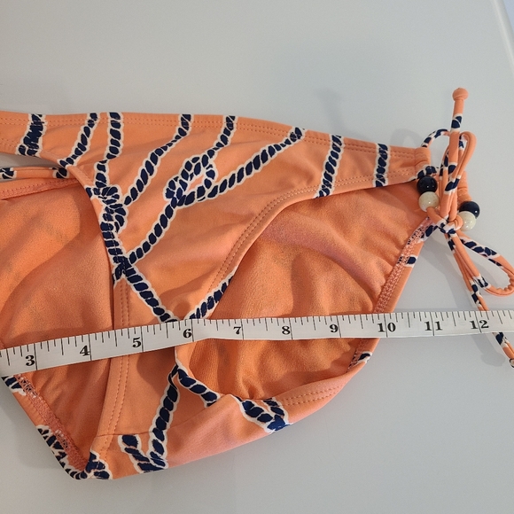 Black Poppy Coral Women Two Piece Swim Suit - Picture 11 of 11